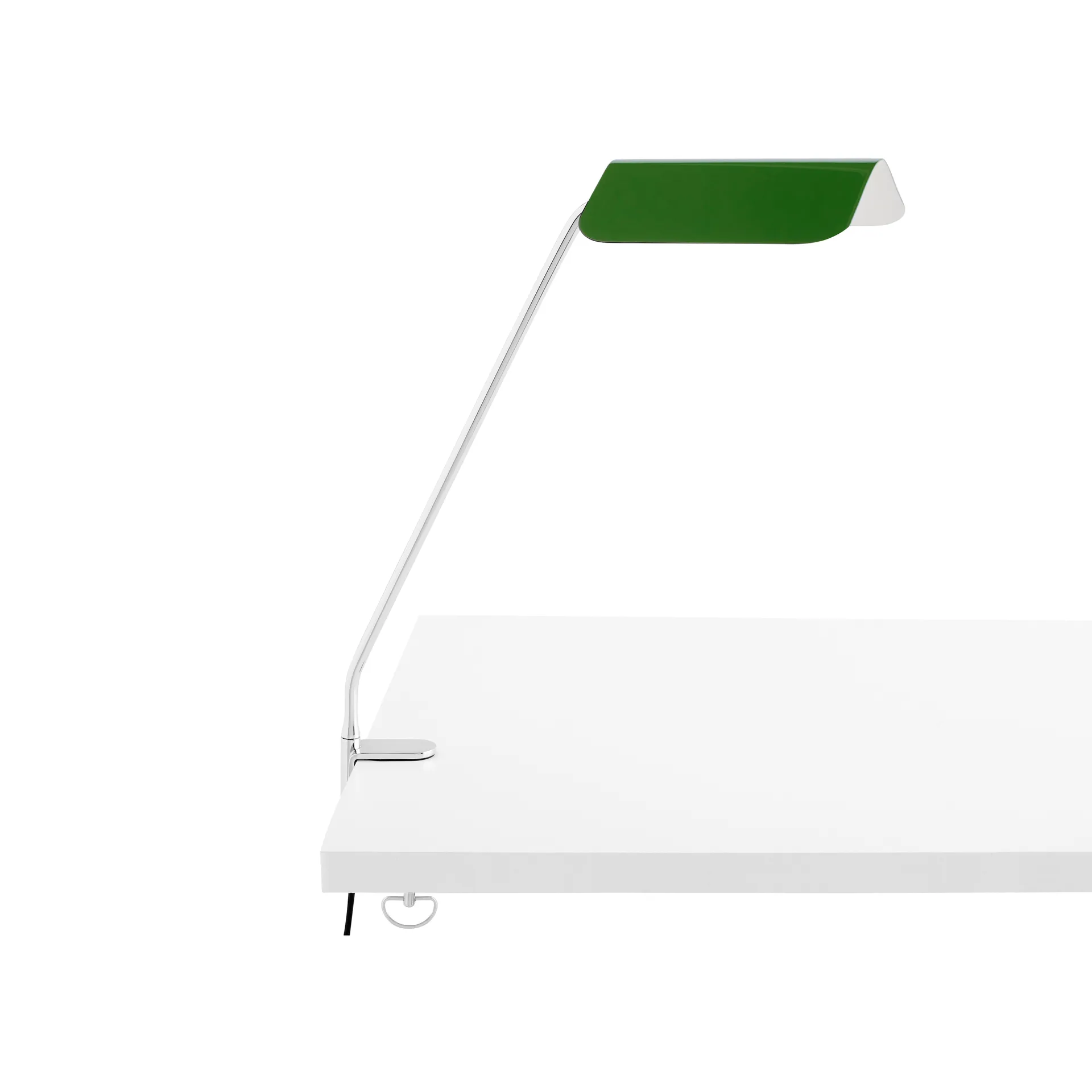 Apex Clip bureaulamp, Emerald green HAY