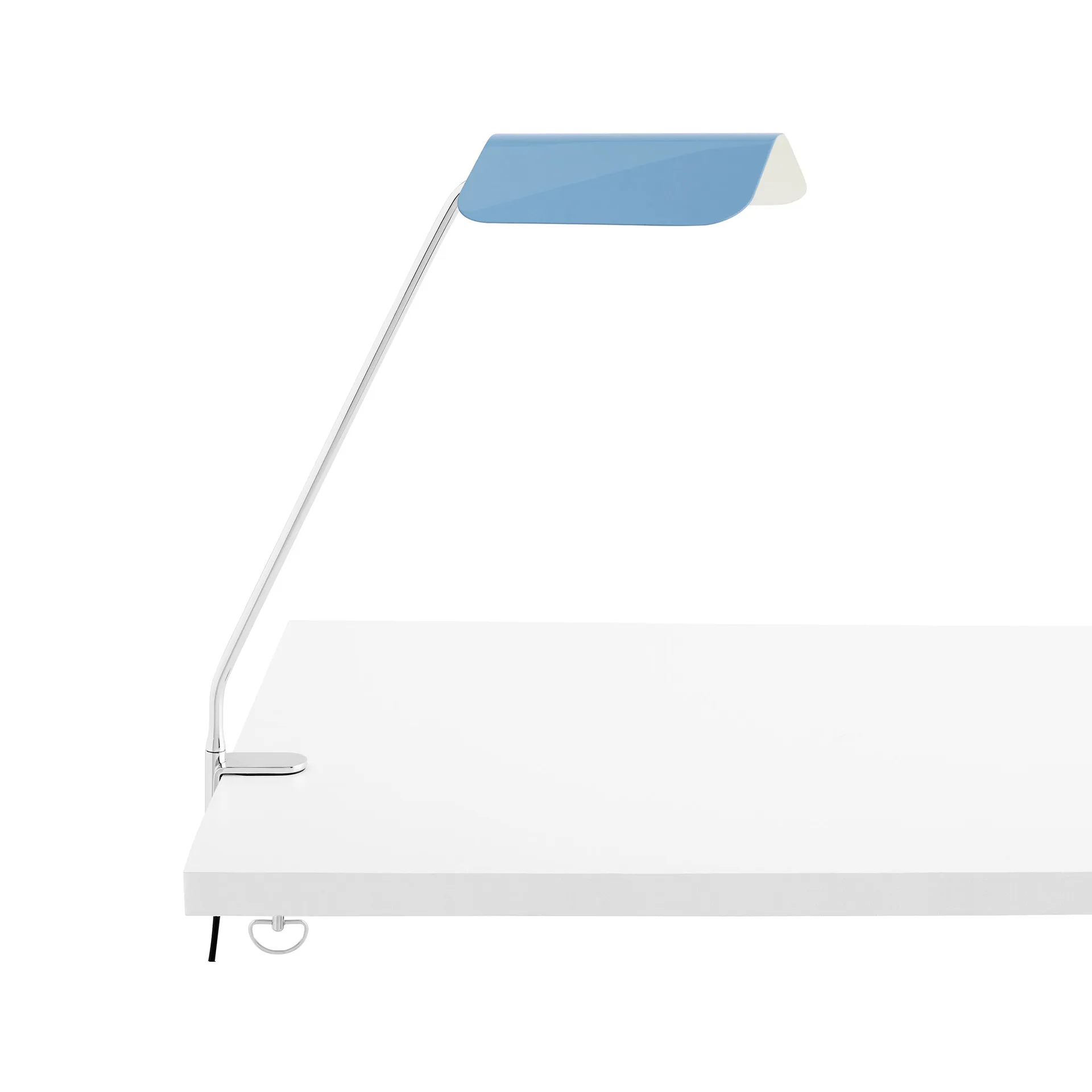 Apex Clip bureaulamp, Pastel blue HAY