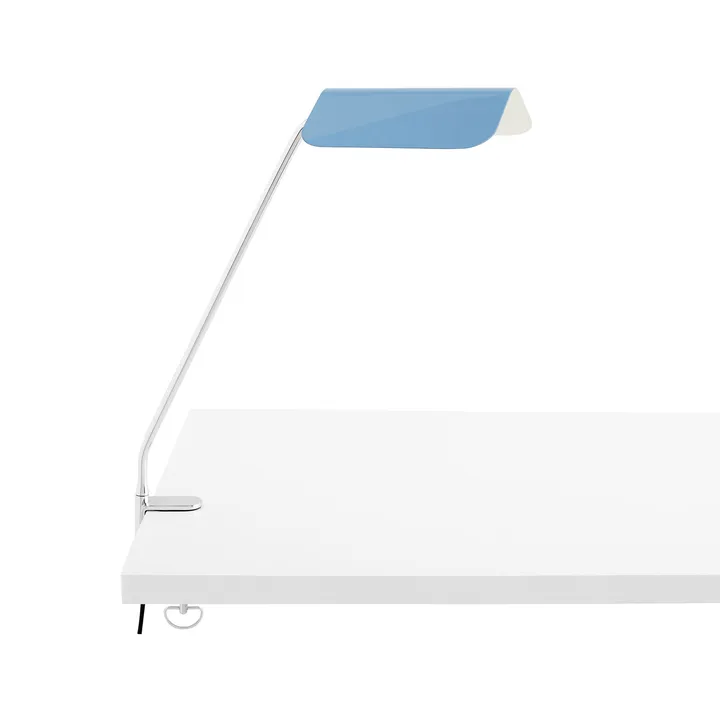 Apex Clip bureaulamp - Pastel blue - HAY
