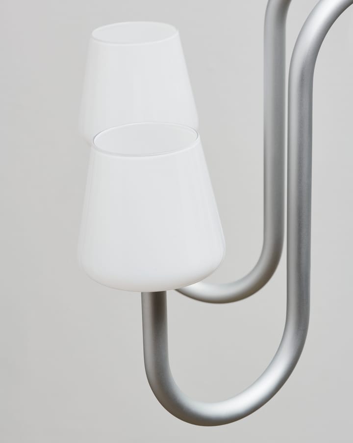Apollo 745 kroonluchter, White opal HAY