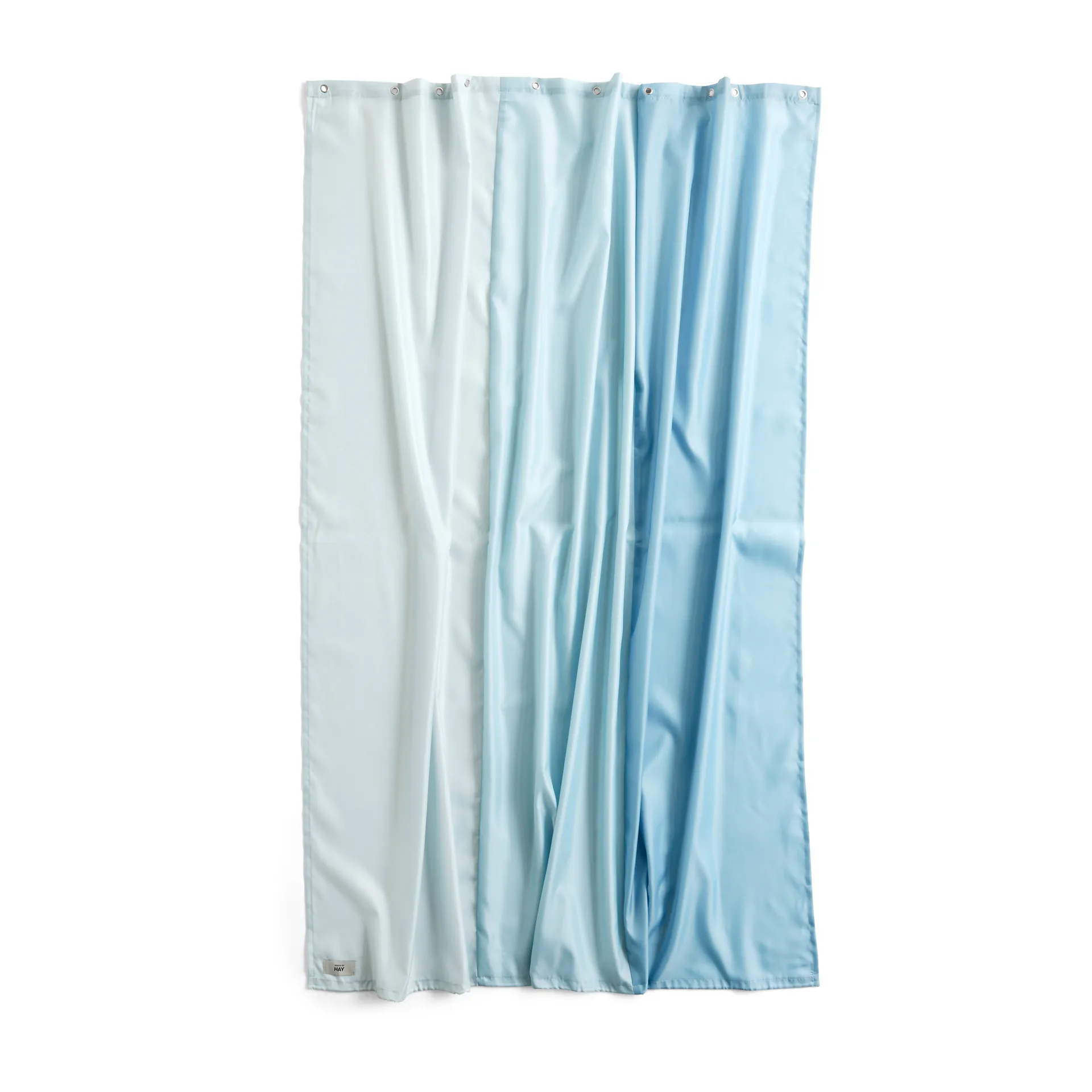 Aquarelle Vertical douchewisser 180x200 cm, Ice blue HAY