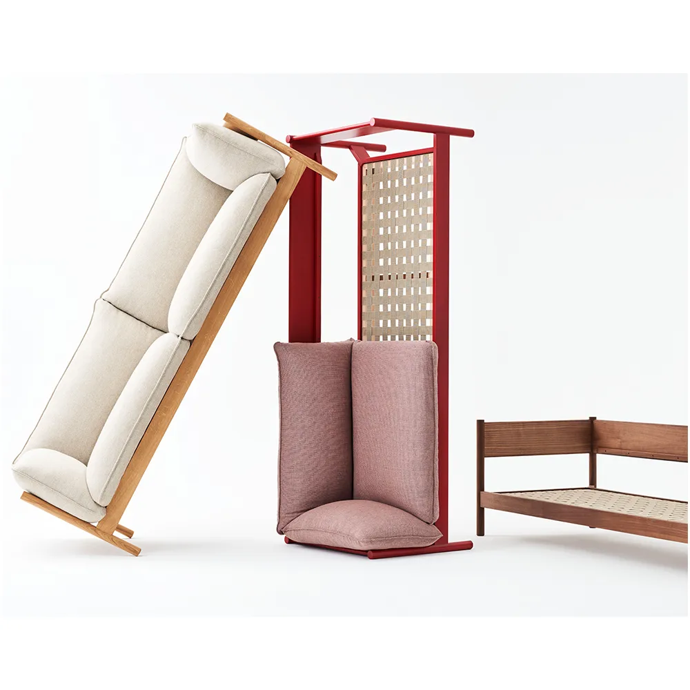 Arbour ECO 3-zits bank, Steelcut Trio 113 geolied eiken HAY