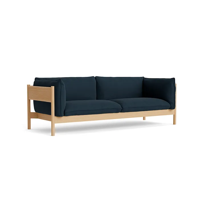 Arbour ECO 3-zits bank - Steelcut Trio 796–geolied eiken - HAY