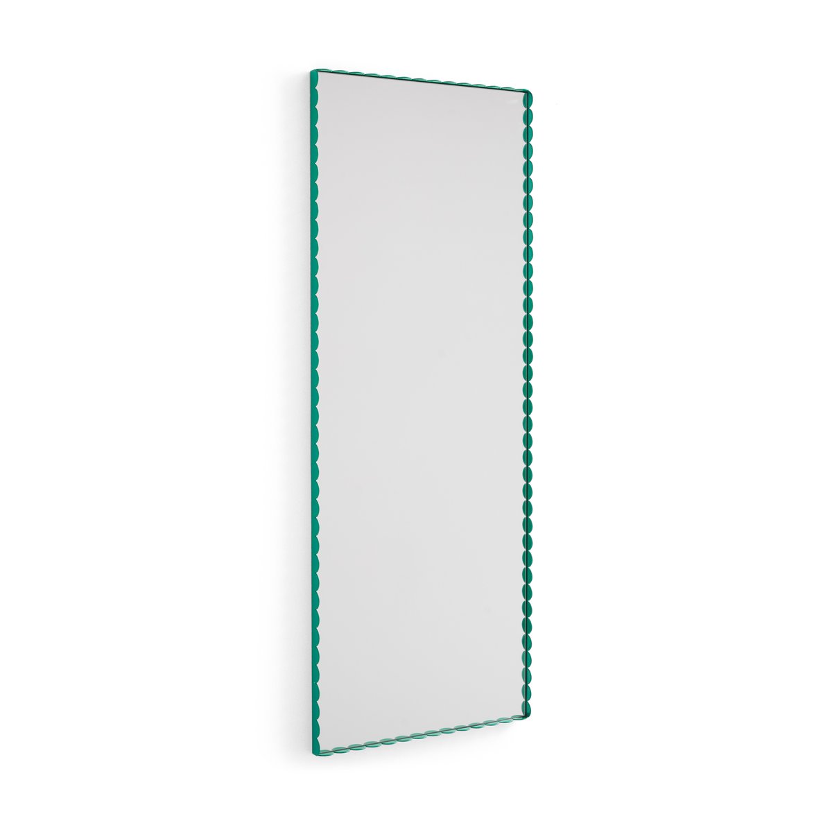 HAY Arcs Mirror Rectangle M spiegel 50x133,5 cm Green