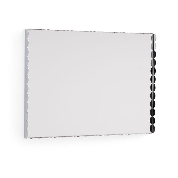 Arcs Mirror Rectangle S spiegel 43,5x61,5 cm - Roestvrij staal - HAY
