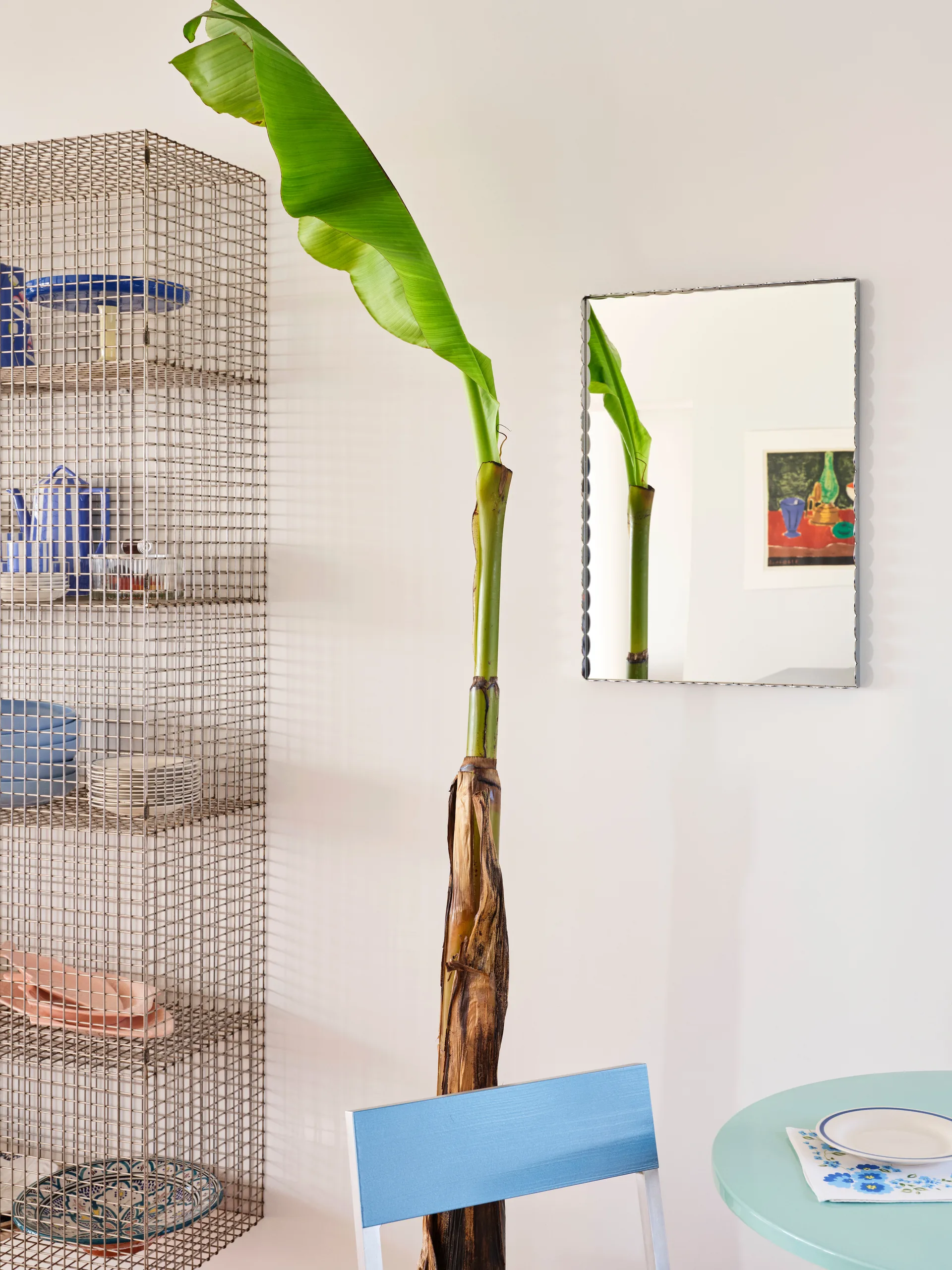 Arcs Mirror Rectangle S spiegel 43,5x61,5 cm, Roestvrij staal HAY