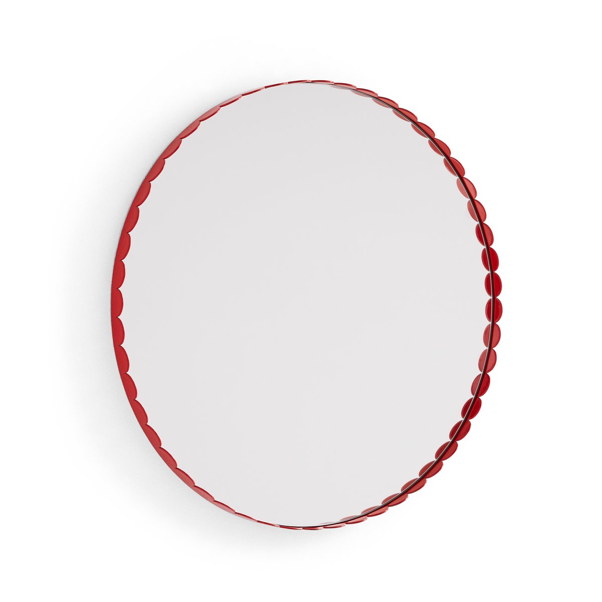 HAY Arcs Mirror spiegel Ø60 cm Red