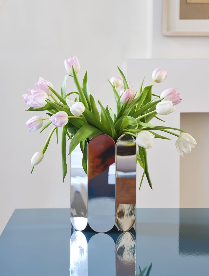 Arcs vaas 25 cm, Mirror HAY