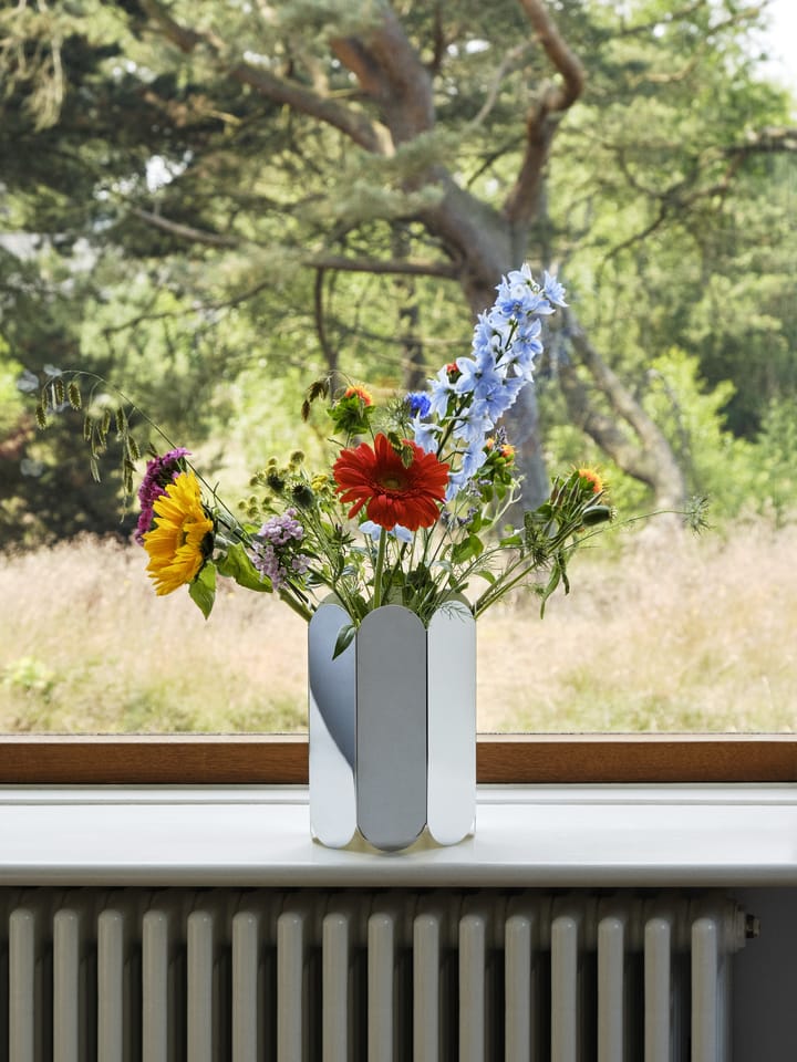 Arcs vaas 25 cm, Mirror HAY