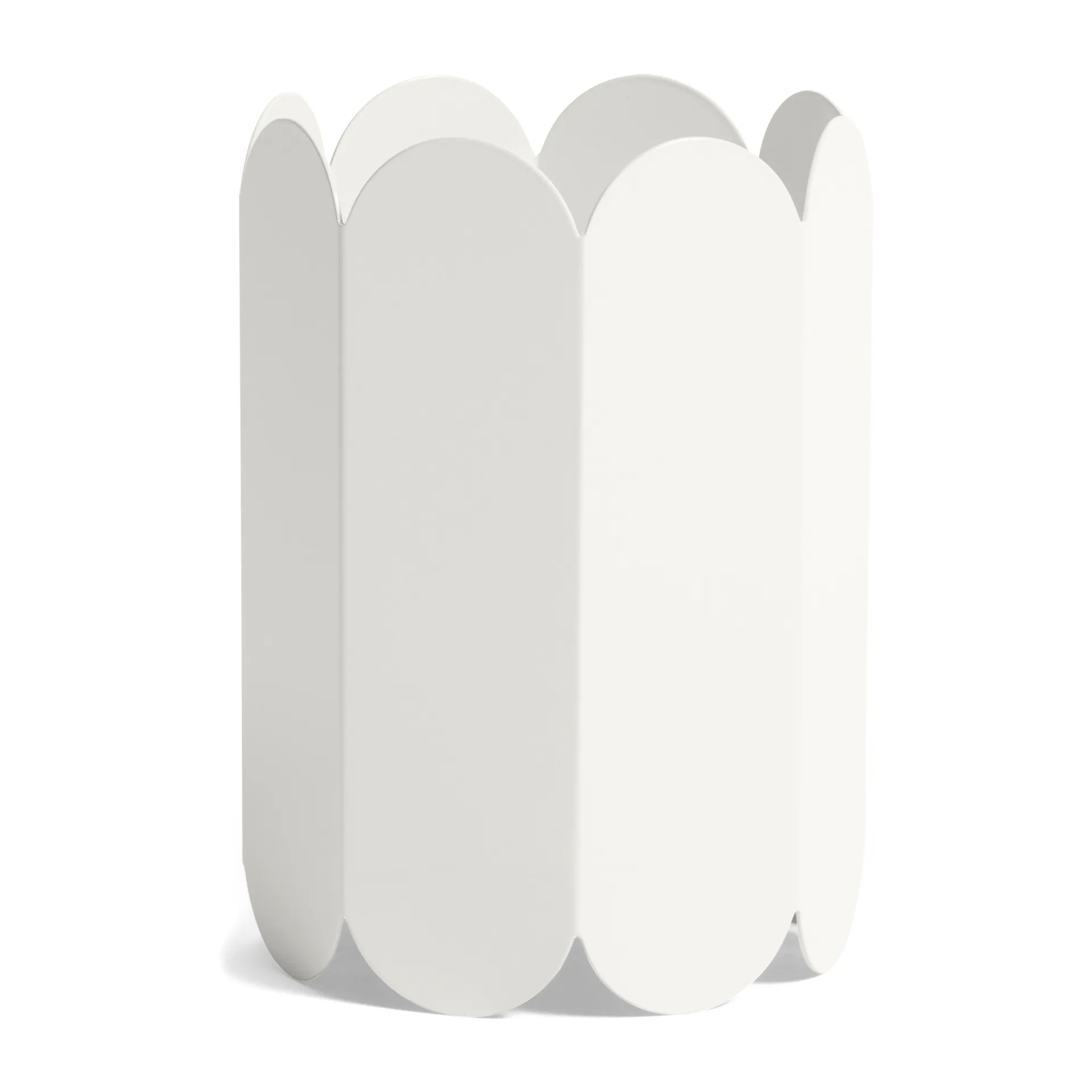 Arcs vaas 25 cm, White HAY