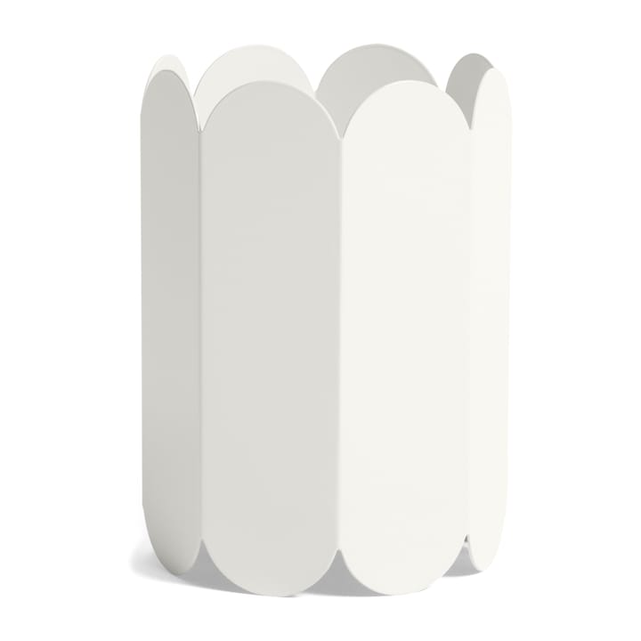 Arcs vaas 25 cm, White HAY