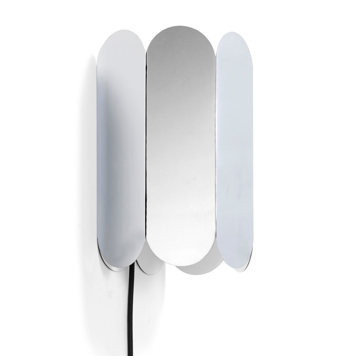 HAY Arcs wall switch muurlamp Mirror | Scandinavisch Interieur | Wandlampen | Zilverkleurig