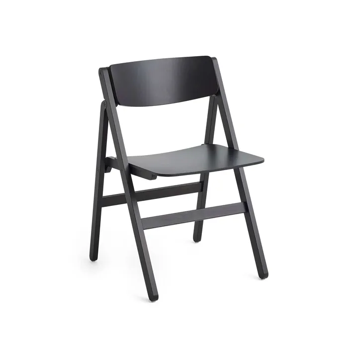Backflip Chair stoel - Anthracite gelakt beukenhout - HAY