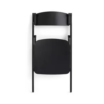 Backflip Chair stoel - Anthracite gelakt beukenhout - HAY