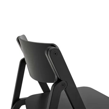 Backflip Chair stoel - Anthracite gelakt beukenhout - HAY
