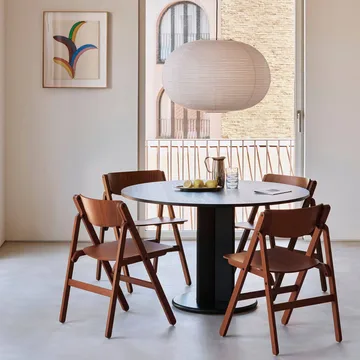 Backflip Chair stoel - brons gelakt beuken - HAY