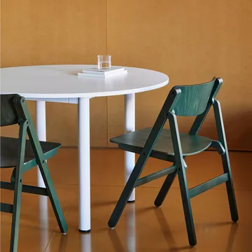 Backflip Chair stoel - Cedar green gelakt beuken - HAY