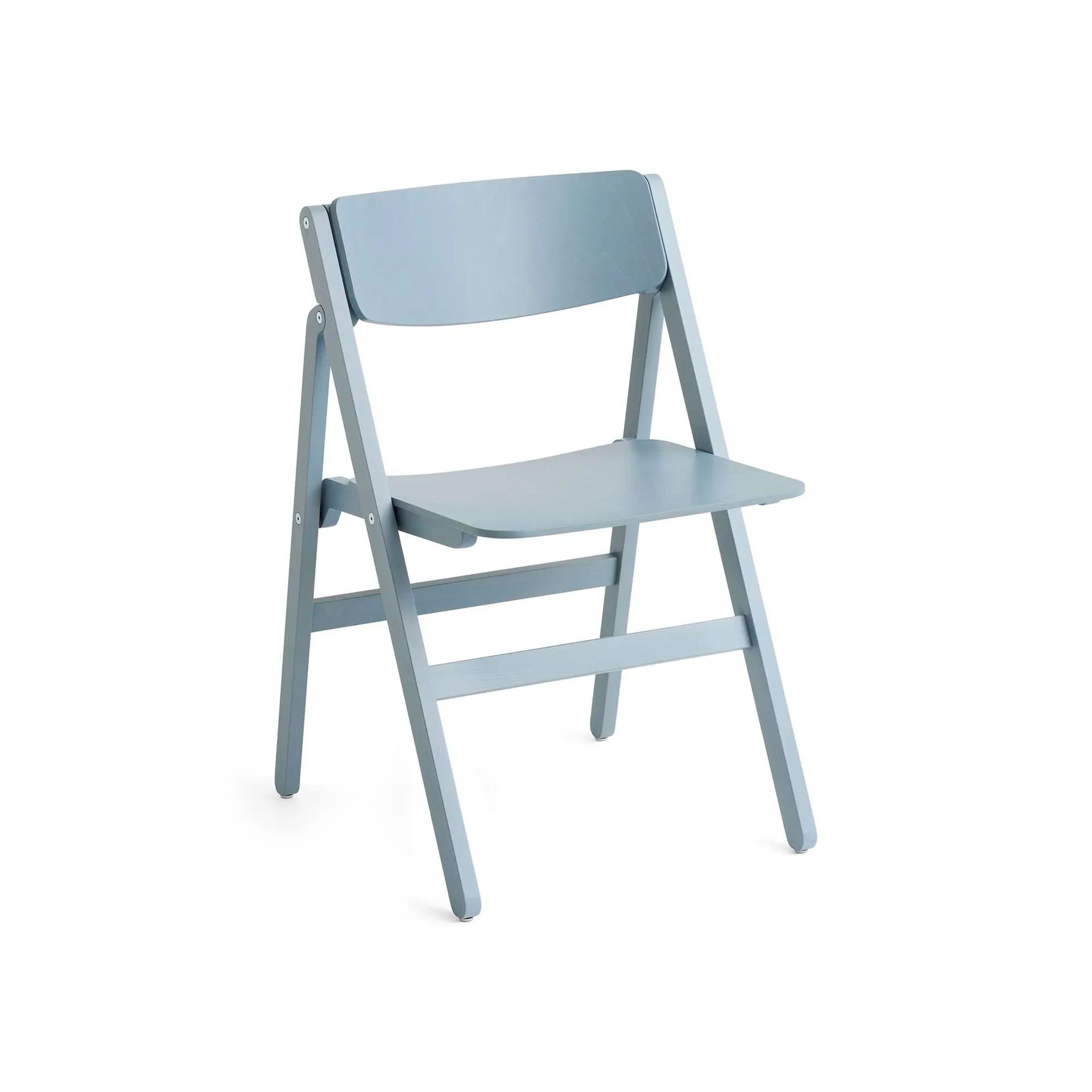 Backflip Chair stoel, Cloud blue gelakt beuken HAY