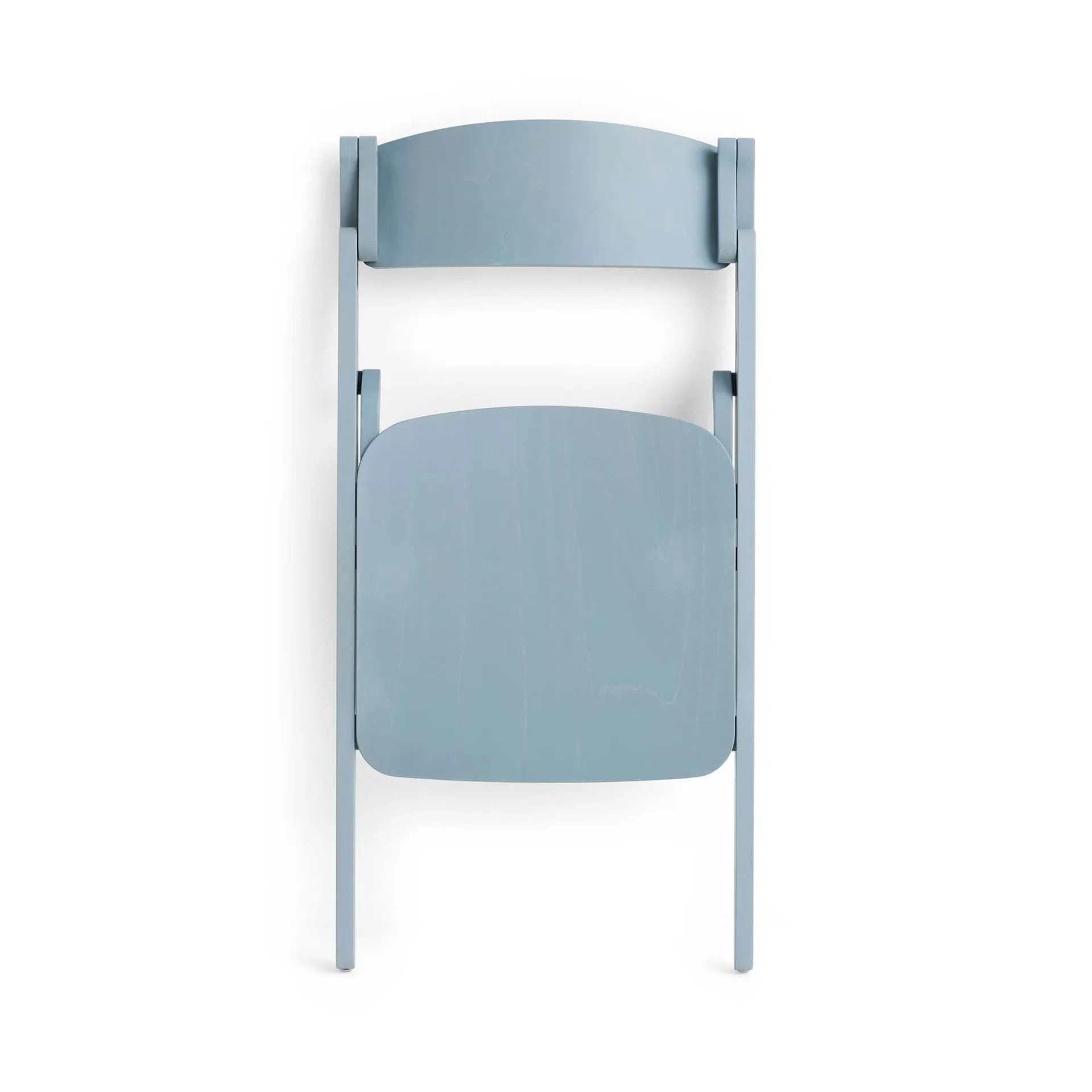 Backflip Chair stoel, Cloud blue gelakt beuken HAY
