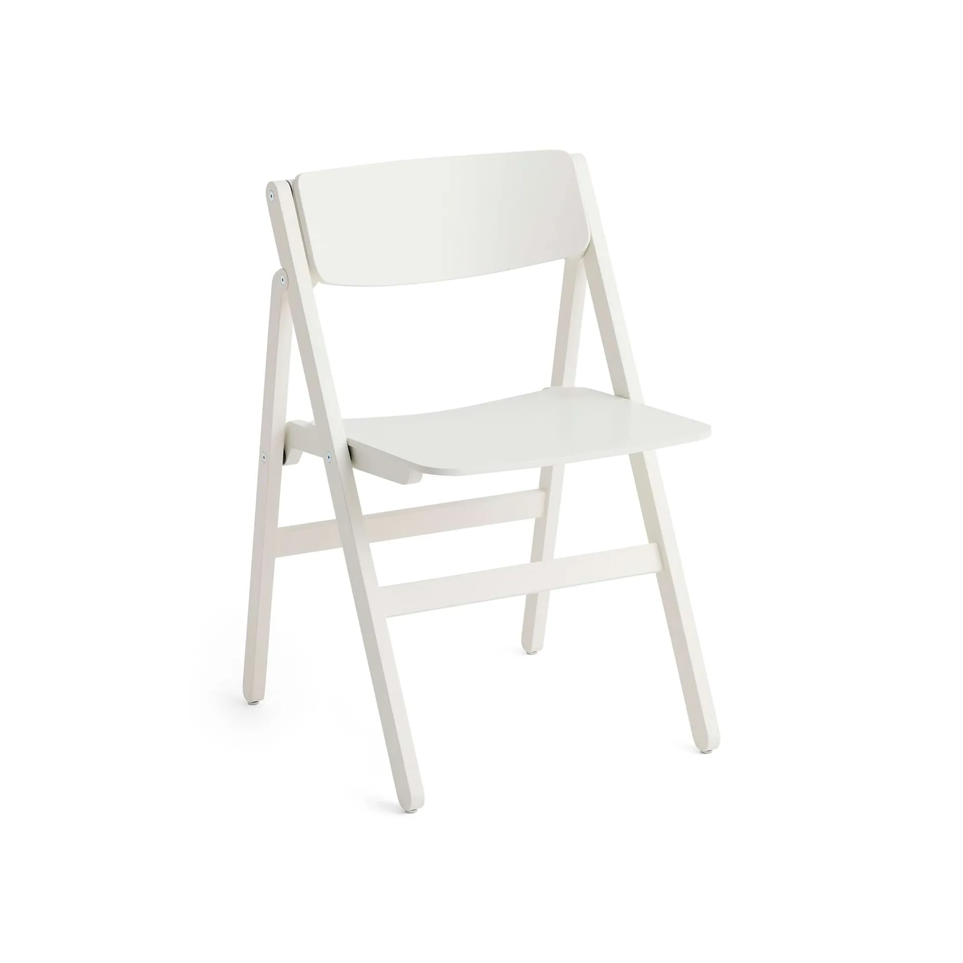 Backflip Chair stoel, Cream white gelakt beukenhout HAY