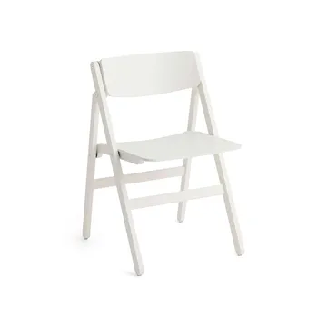Backflip Chair stoel - Cream white gelakt beukenhout - HAY