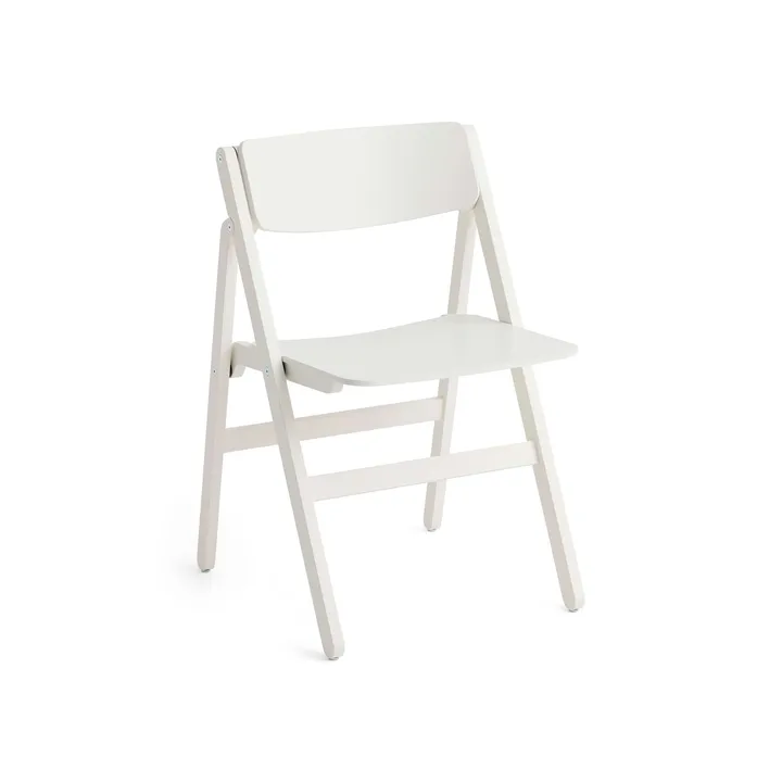 Backflip Chair stoel - Cream white gelakt beukenhout - HAY