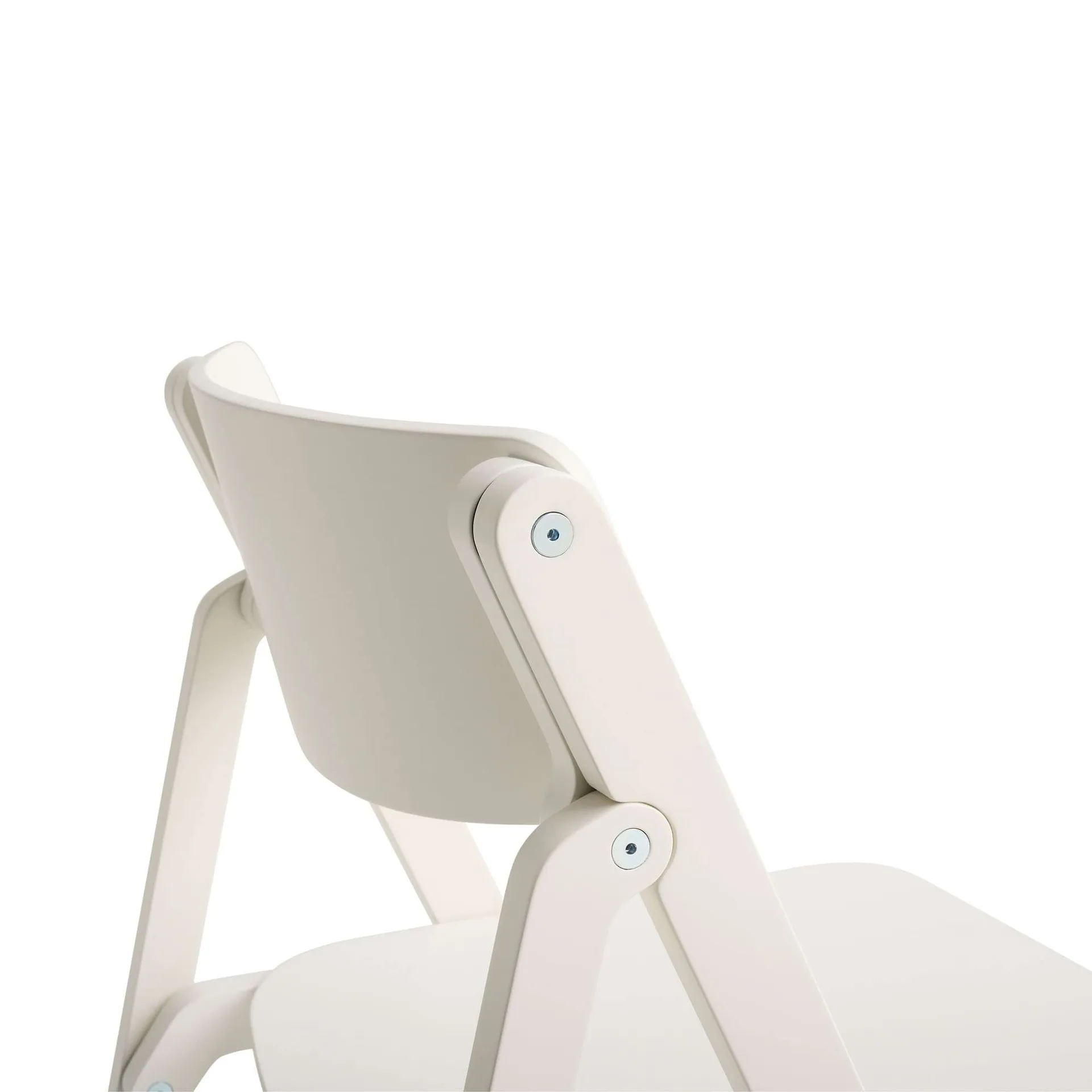 Backflip Chair stoel, Cream white gelakt beukenhout HAY