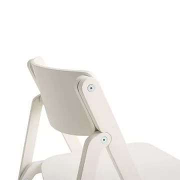 Backflip Chair stoel - Cream white gelakt beukenhout - HAY