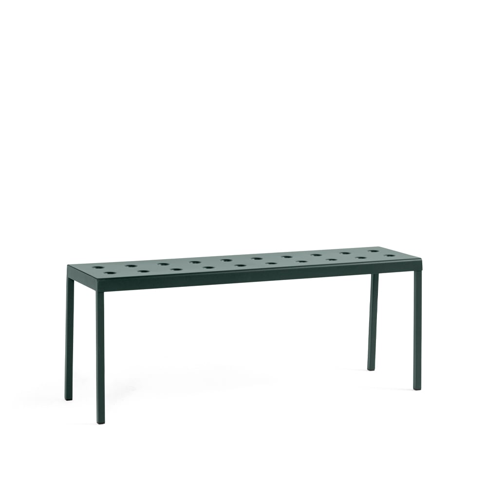 HAY Balcony bank dark forest, 119,5 cm | Scandinavisch Interieur | Groen