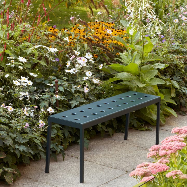 Balcony bank, iron red, 119,5 cm HAY