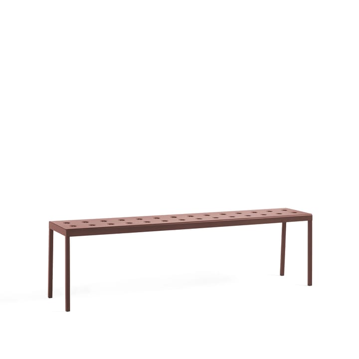 Balcony bank - iron red, 165,5 - HAY