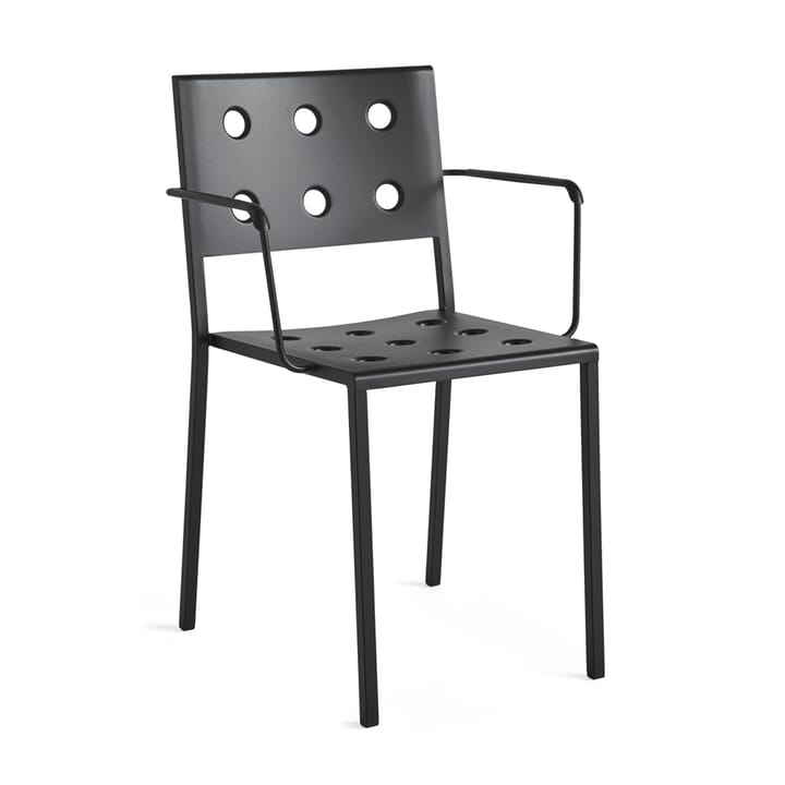 Balcony Dining Armchair armstoel - Anthracite - HAY