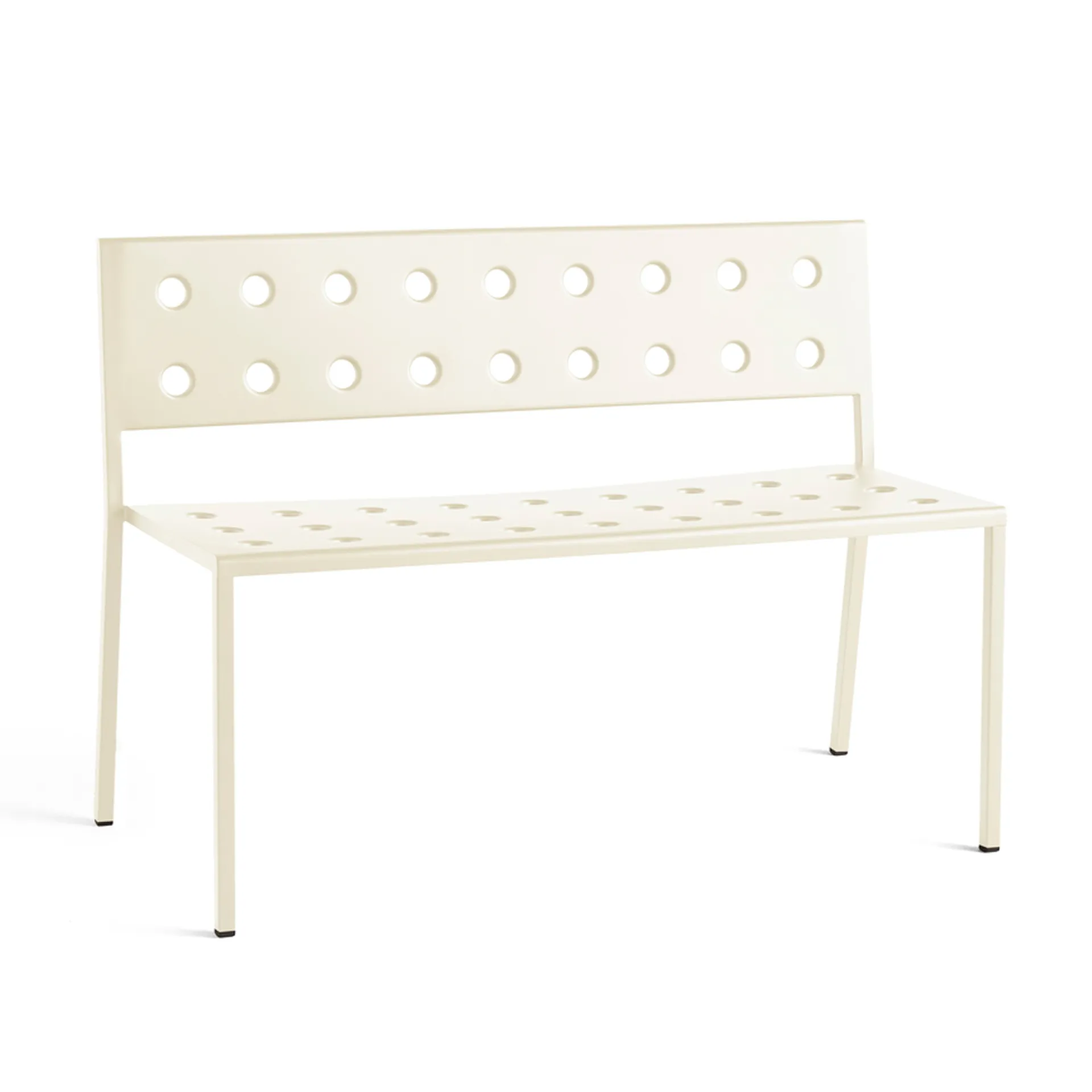 Balcony Dining bank 114x52 cm, Chalk beige HAY
