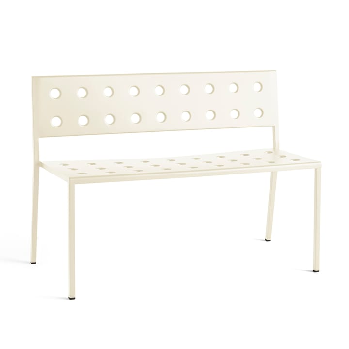 Balcony Dining bank 114x52 cm - Chalk beige - HAY