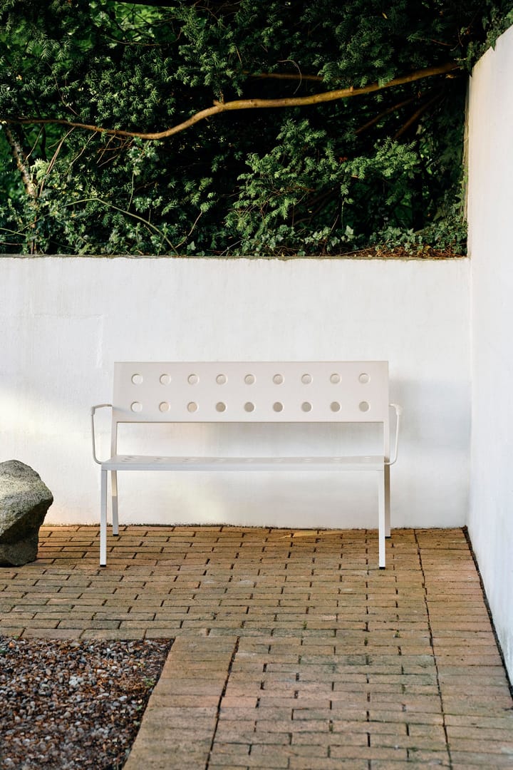 Balcony Dining bank 114x52 cm, Chalk beige HAY