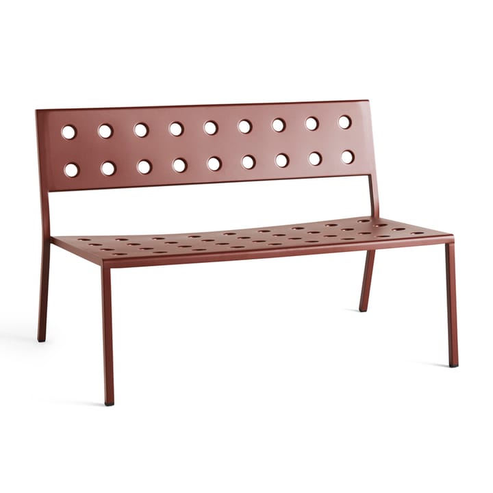 Balcony Lounge bank 113,5x69 cm - Iron red - HAY