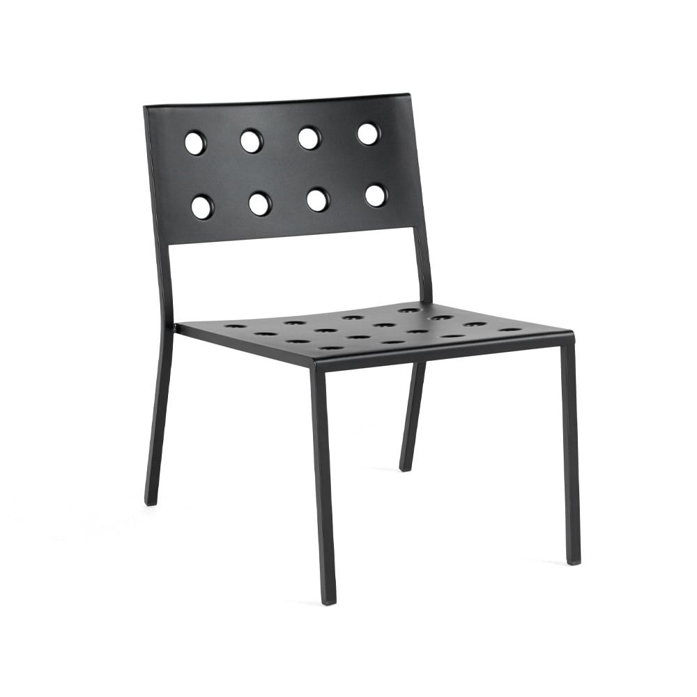 HAY Balcony lounge stoel anthracite | Scandinavisch Interieur | Tuinstoelen | Grijs