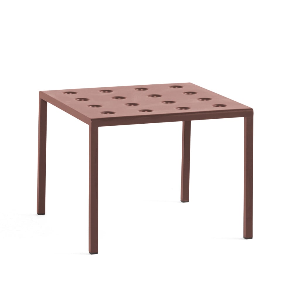 HAY Balcony salontafel iron red | Scandinavisch Interieur | Tuintafels | Rood