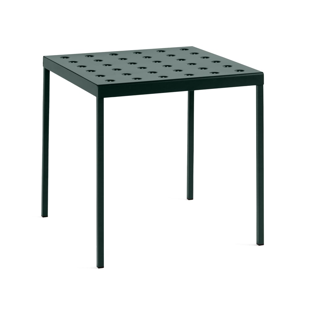 HAY Balcony tafel dark forest, 75 cm | Scandinavisch Interieur | Tuintafels | Groen