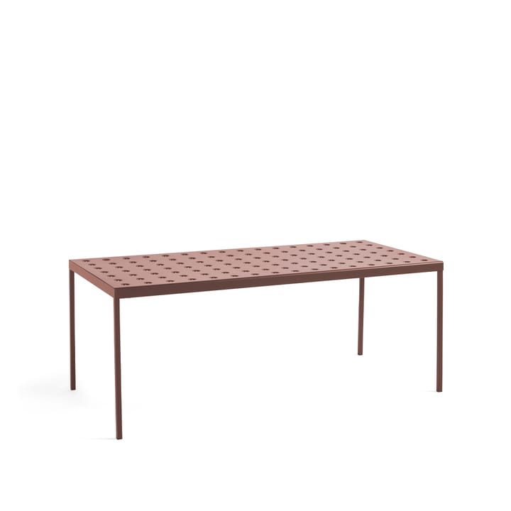 Balcony tafel - iron red, 190 cm - HAY