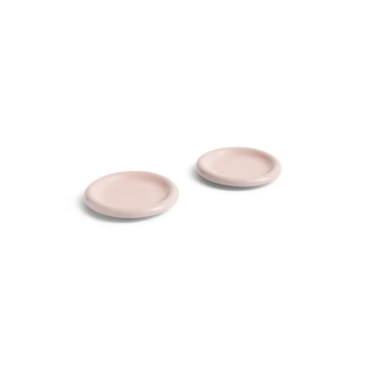 Barro bord - Pink, Ø18 cm 2-pack - HAY