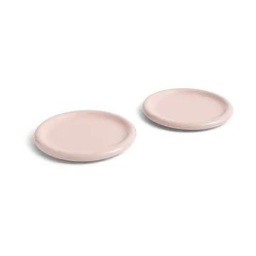 Barro bord - Pink, Ø24 cm 2-pack - HAY