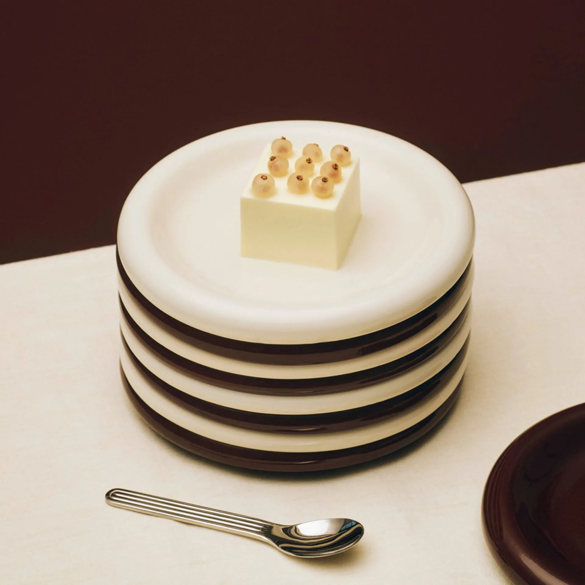 Barro bord, Pistachio, Ø24 cm 2-pack HAY