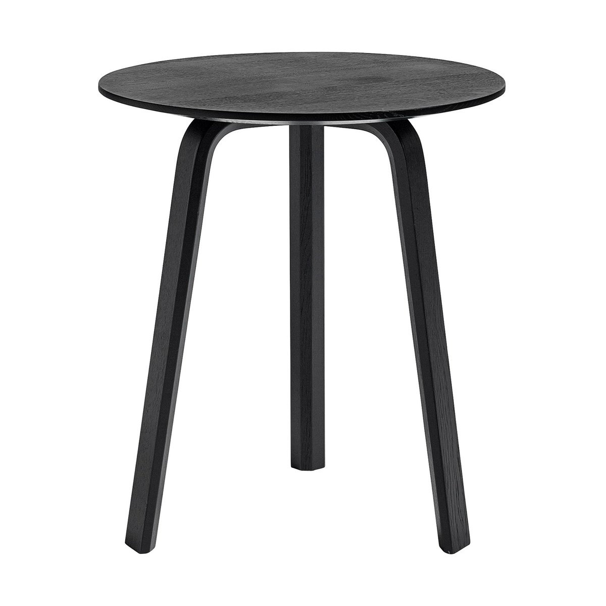 HAY Bella salontafel Black oak, o45x49 cm | Scandinavisch Interieur | Salontafels | Zwart