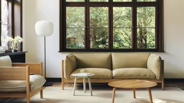 Bella salontafel - Geolied eiken, Ø80x32 cm - HAY