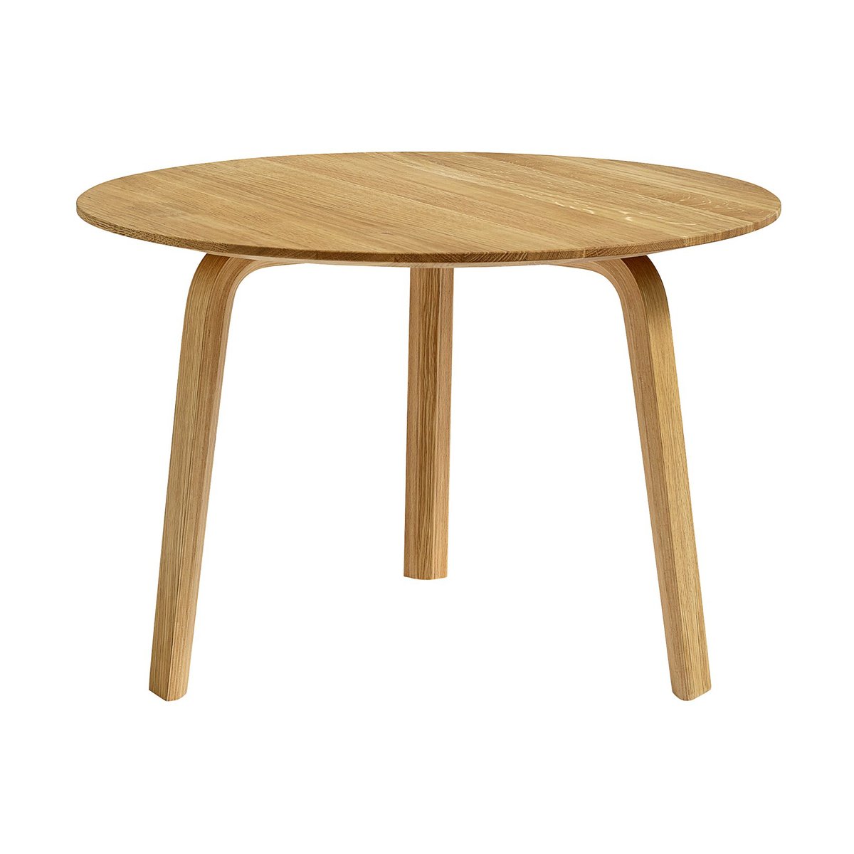 HAY Bella salontafel Oiled oak, o60x39 cm | Scandinavisch Interieur | Salontafels | Bruin