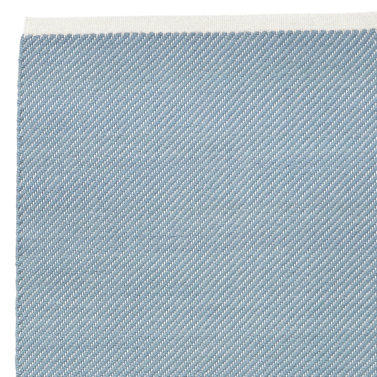 Bias vloerkleed 140x200 cm, Light blue HAY