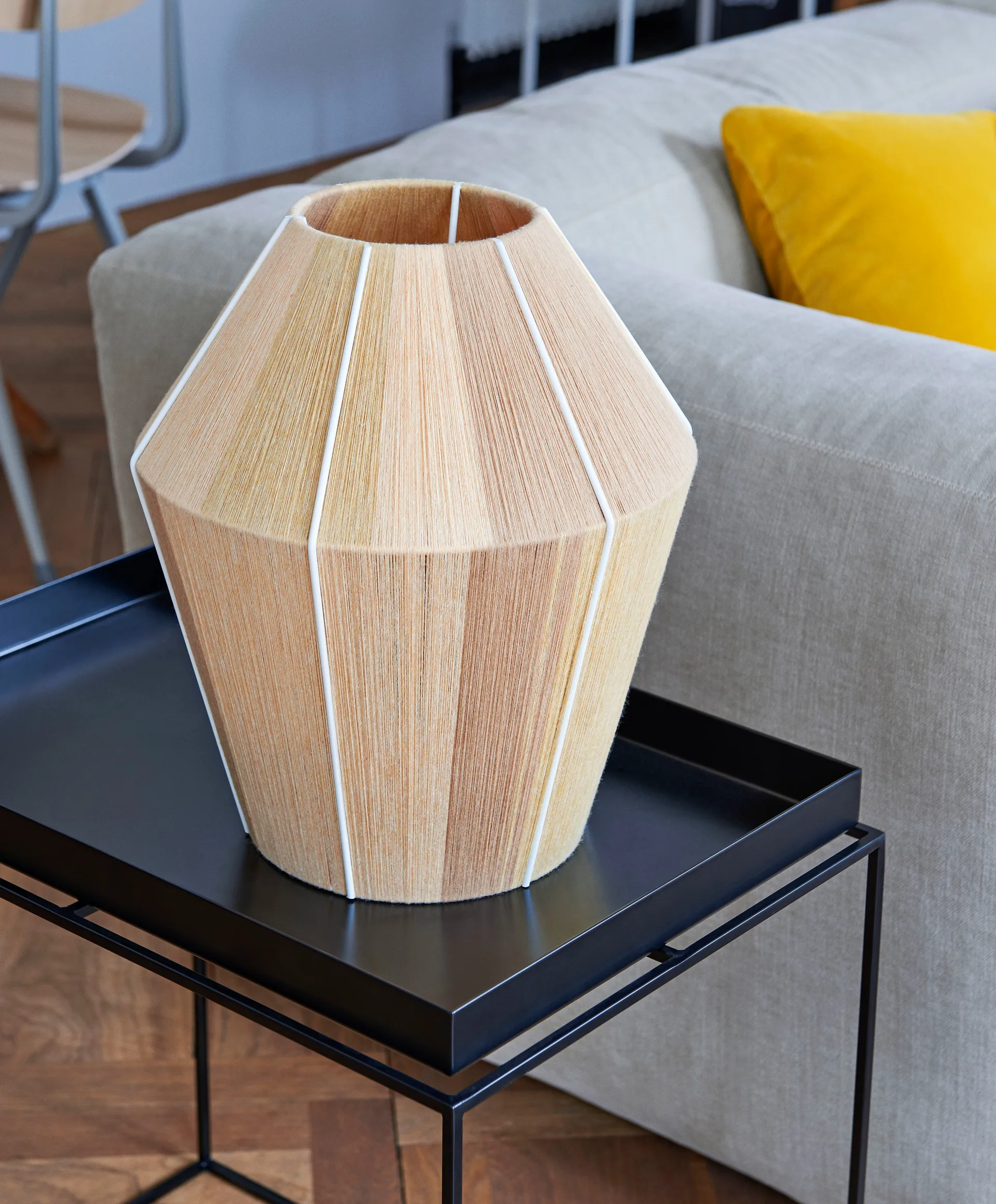 Bonbon Shade lampenkap Ø32 cm, Yellow melange HAY