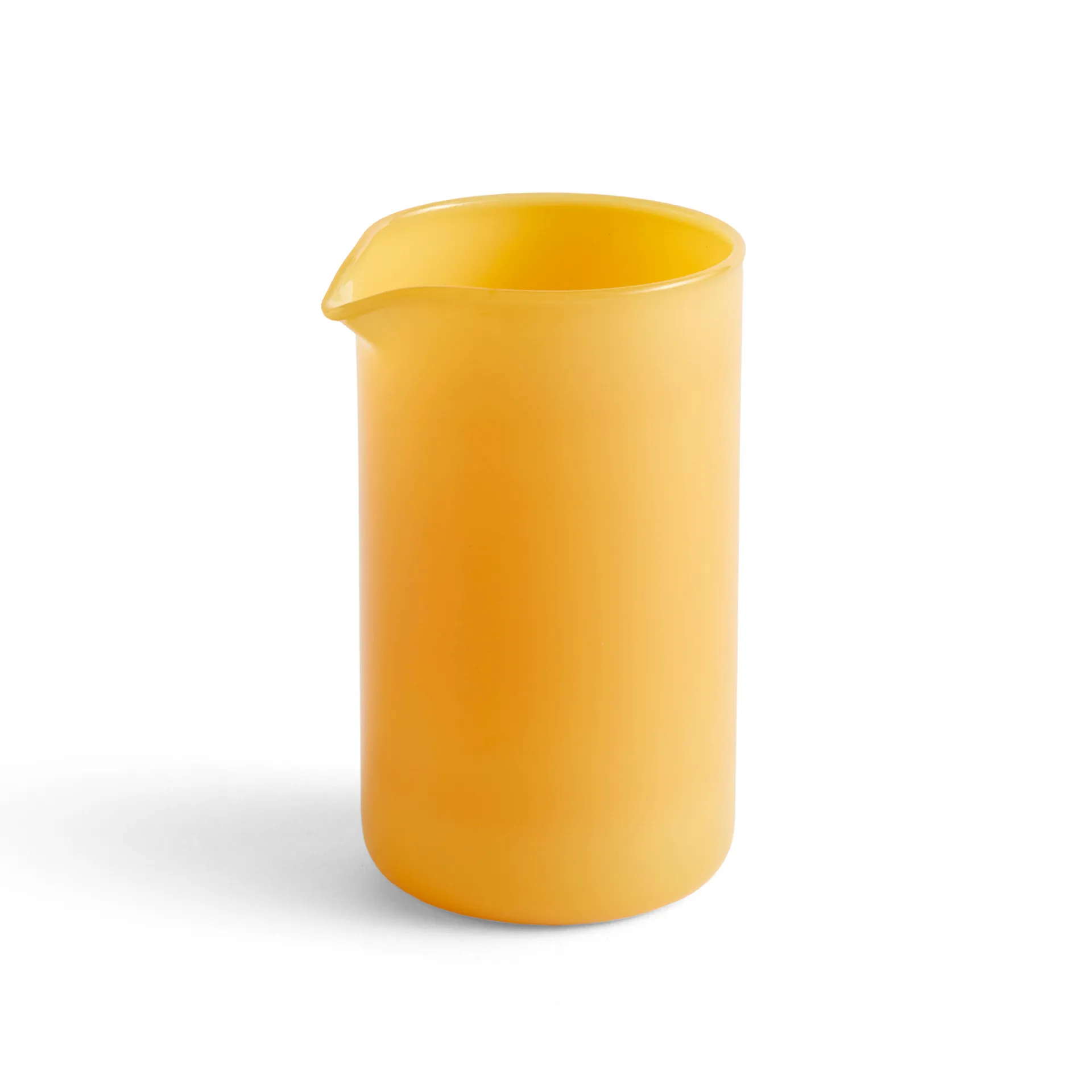 Borosilicate kan klein 25 cl, Jade light yellow HAY