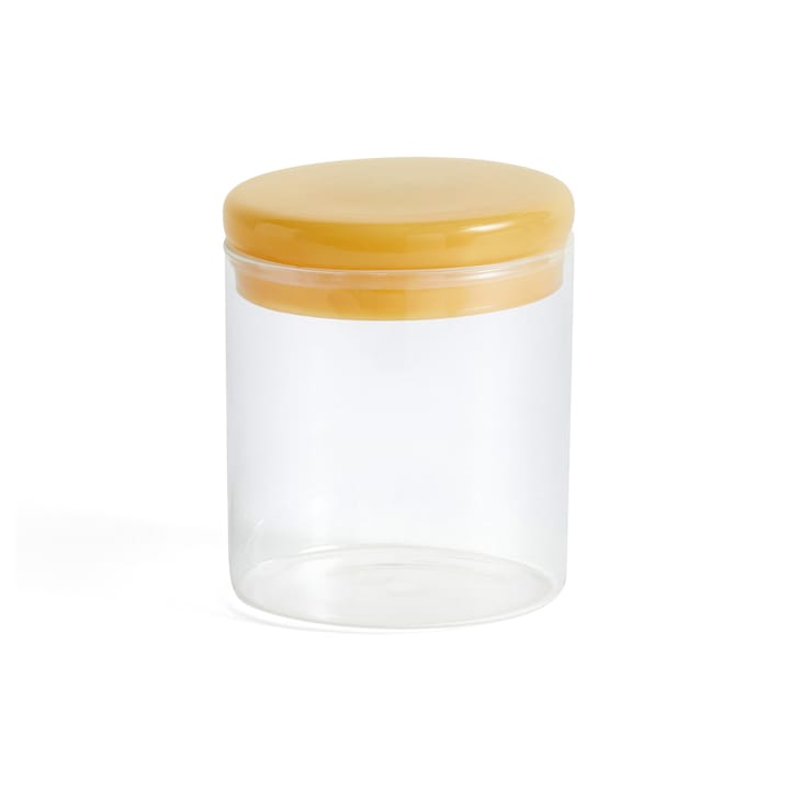 Borosilicate opbergpot glas M 60 cl, Transparant HAY